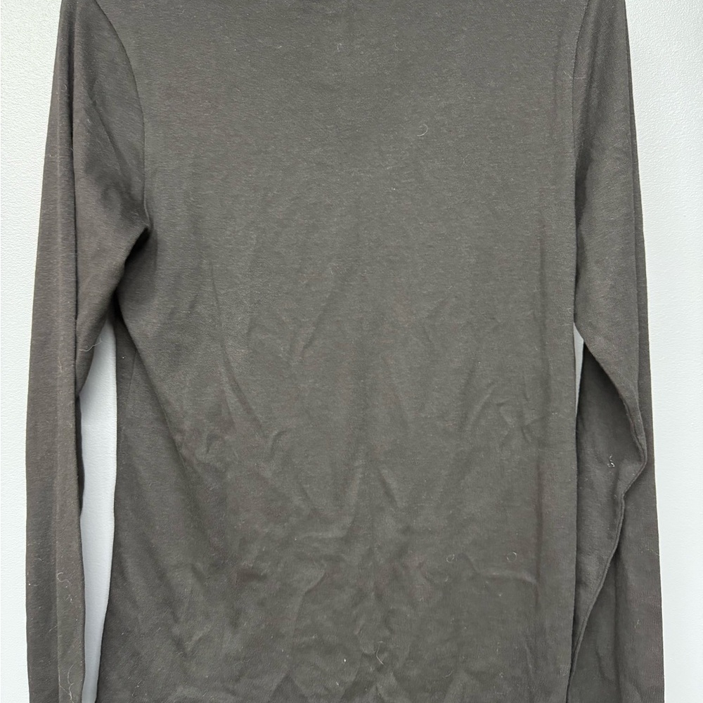 Women's Long Sleeve Black Tee - Picture 2 of 3